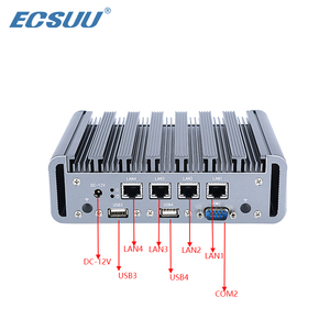 ECSUU Fabricantes Oem Barato Escritorio <span class=keywords><strong>DDR3</strong></span> 16Gb <span class=keywords><strong>Ram</strong></span> Pequeño Nuc Intel Micro Ordenador <span class=keywords><strong>Pc</strong></span> Mini Caja Sin Ventilador Industrial Mini <span class=keywords><strong>Pc</strong></span> - Product Image 5