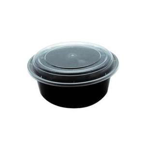 Contenitore Rotondo in PP Serie NR Bowl da 32oz, Adatto al Microonde con Coperchio, Lavabile in Lavastoviglie, per Conservazione Alimenti e Asporto - Product Image 1