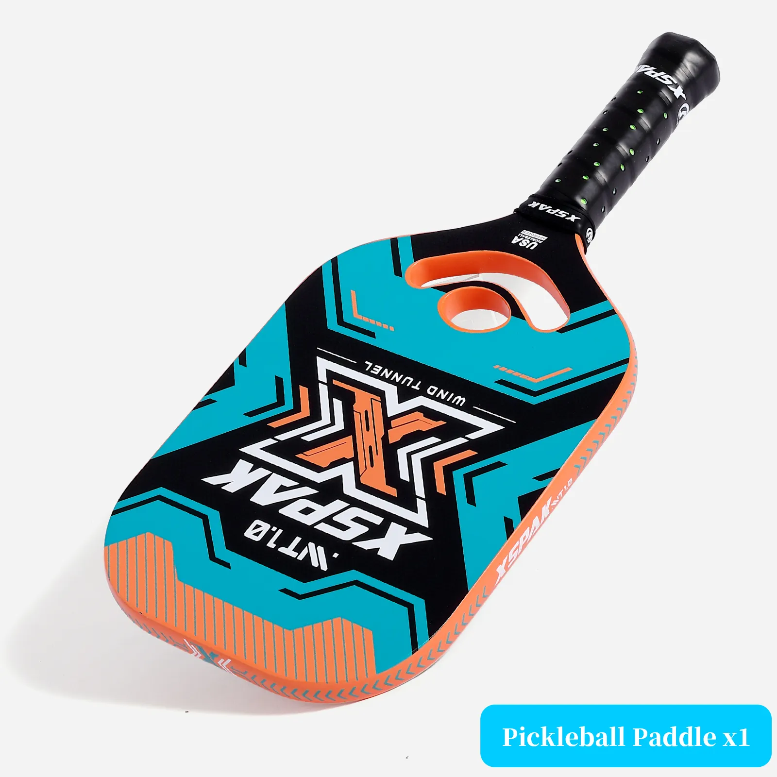 Ot vente fibre de carbone pickleball pagaie raquette soufflerie conception avec Logo personnalisé utilisation extérieure 16mm épaisseur nid d'abeille PP noyau