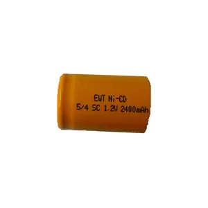 Batterie rechargeable, 1.2v, nicd 2200 sc, sub c, 5/4 mah, produit d'usine