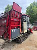 Moissonneuse-batteuse diesel d'occasion 140 CV à haute productivité avec boîte de vitesses automatique pour la récolte du riz, du maïs, du soja et du blé