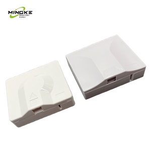 1 lõi FTTH faceplate quang Splitter quang fibre Hộp nối ABS <span class=keywords><strong>mini</strong></span>-kích thước nhỏ sợi phân phối Hộp thiết bị đầu cuối - Product Image 4