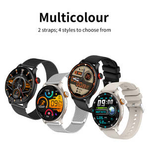 CY26 นาฬิกาอัจฉริยะรุ่นใหม่สำหรับผู้ชาย หน้าจอ AMOLED ตรวจวัดอัตราการเต้นของหัวใจ ตรวจสอบสุขภาพ บลูทูธ NFC นาฬิกาออกกำลังกาย - Product Image 2