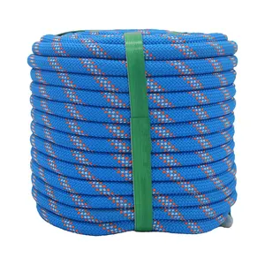Factory Manufacturer Wholesale Price Safety Nylon Climbing Mountaineering Rope Braided Safety Rope