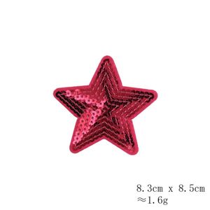 2021 NEW Fashion Shiny Star Heart Shape Sequin Embroidery Patch Iron on - Product Image 3