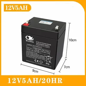 Livraison gratuite Rscrola <span class=keywords><strong>6V</strong></span>/12V <span class=keywords><strong>batterie</strong></span> plomb-acide rechargeable inondée à cycle profond 5Ah/7Ah/8Ah/<span class=keywords><strong>12Ah</strong></span> vélos/scooters électriques - Product Image 3