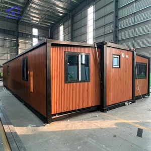 Vente en gros, expédition, maison préfabriquée pliable, conteneur extensible de 40 pieds, 20 pieds, maison préfabriquée portable, 2, 4, 5 chambres - Product Image 6