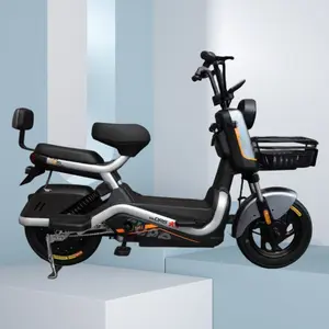 High-End Urban Leisure Electric Bicycle From China 48V/60V Long Endurance Power Steel Frame Electronic Smart Type