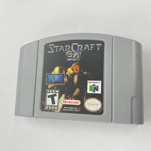 Pour <span class=keywords><strong>Nintendo</strong></span> N64 US NTSC Version langue anglaise rétro jeux cartouche nouvelle Star Craft <span class=keywords><strong>64</strong></span> matière plastique - Product Image 3