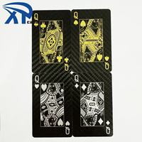 Factory Hot Sale Wasserdicht No Crease Carbon Fiber Poker Karten New Style Kreative Spielkarten Hochwertige Spielkarten