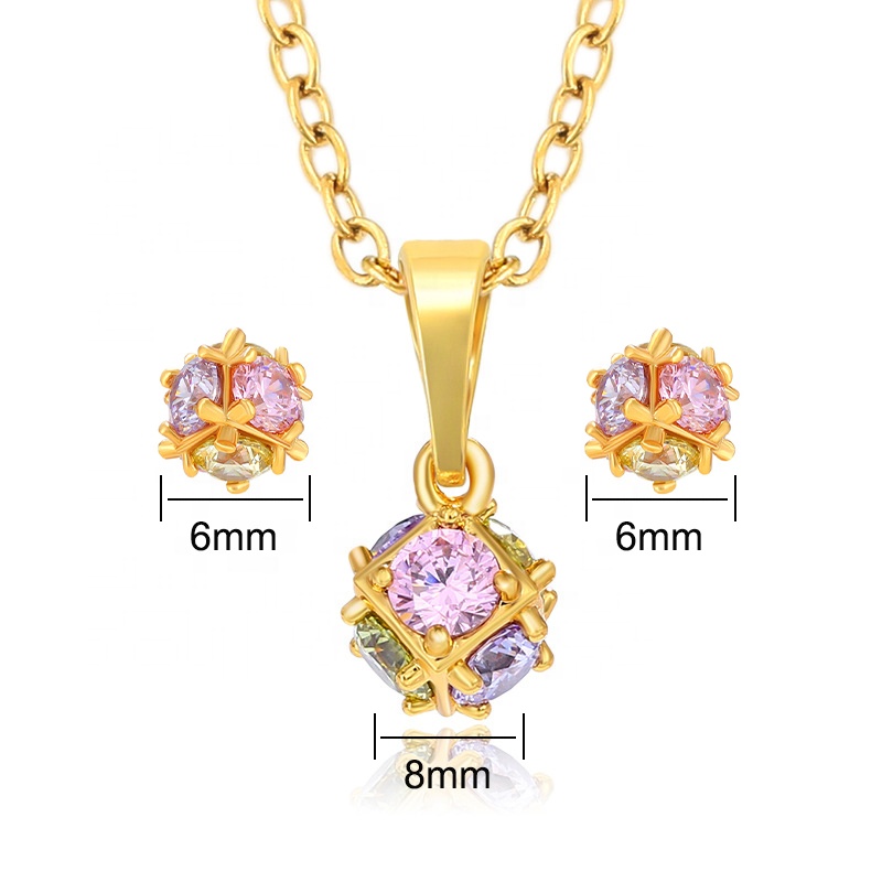 jewelry set opal