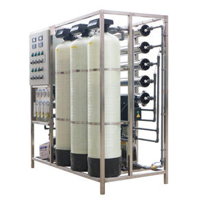 Purificador de Agua por Ósmosis Inversa Bipolar PLC Auto 500L/H, Sistema Industrial de Ósmosis Inversa, Máquina de Tratamiento de Desalinización de Acero Inoxidable, CE/ISO - Product Image 2