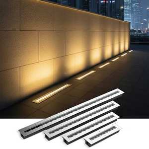 Lumière encastrée carrée pour extérieur, lumière décorative carrée pour sol, lumière encastrée pour marches, éclairage LED enterré - Product Image 1