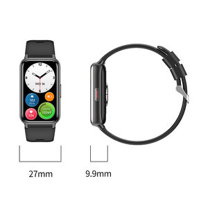Karen <span class=keywords><strong>M</strong></span> Hot Unisex Smart Watch Band HK72 Layar AMOLED 1,47 inci Panggilan BT Ganti Tampilan Jam Detak Jantung Posisi Darah SDK - Product Image 6
