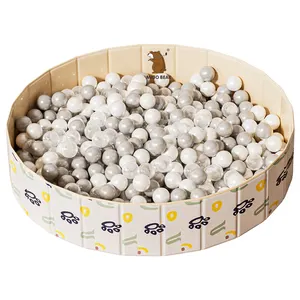 MIGO BEAR, многофункциональная ткань, детский портативный складной Океанский мяч, пляжный бассейн, Крытый интерактивный игрушечный круглый шар, забор для бассейна
