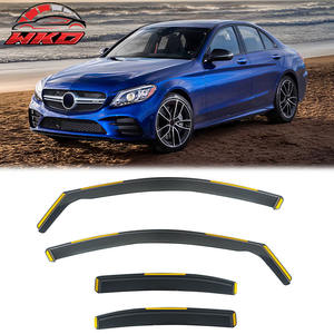 Viseras para Ventanas de Coche Benz Clase C W205 Sedán 15-21, Deflectores de Lluvia, Protección para Ventanas Laterales de Puerta de Coche, PC - Product Image 1
