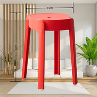 Tabourets empilables en plastique Windmill, chaises Whirlwind, table de salle à manger pour restaurants, multi-usages pour écoles et hôpitaux