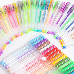 Bolígrafo de Gel, 80 Colores, Bolígrafo de Gel Multicolor, Juego de Papelería DIY, 0.5 mm, Bolsa de PVC, Material Escolar con Tinta Brillante, Bolígrafo de Gel al por Mayor - Product Image 3