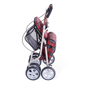 <b>Establish</b> Virtue And Stability Walker With Wheels Foldable Elderly Walking Aid For Mobility Assistance - Product Image 4