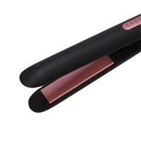 Lisseur de cheveux professionnel de qualité salon, plaque chauffante en céramique, ions négatifs, écran LED, personnalisable, vente en gros