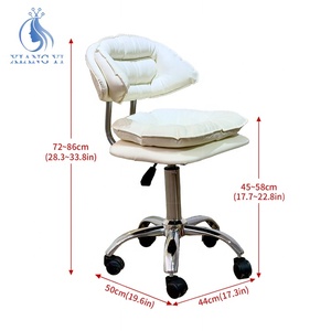 <strong>Double</strong> <strong>Layer</strong> Soft Height Adjustable Spa Technician Portable Chairs for Spa Beauty Nail Salon - Product Image 6