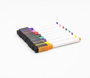 Non-toxic Magnetic Whiteboard Erase Marker <b>Pen</b> with Brush - Product Image 5