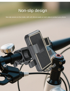 Supporto Telefono Bici/Moto con Localizzatore GPS Integrato, Anti-Smarrimento, Rotazione a 360°, Antiurto, Morsetto Bici - Product Image 4