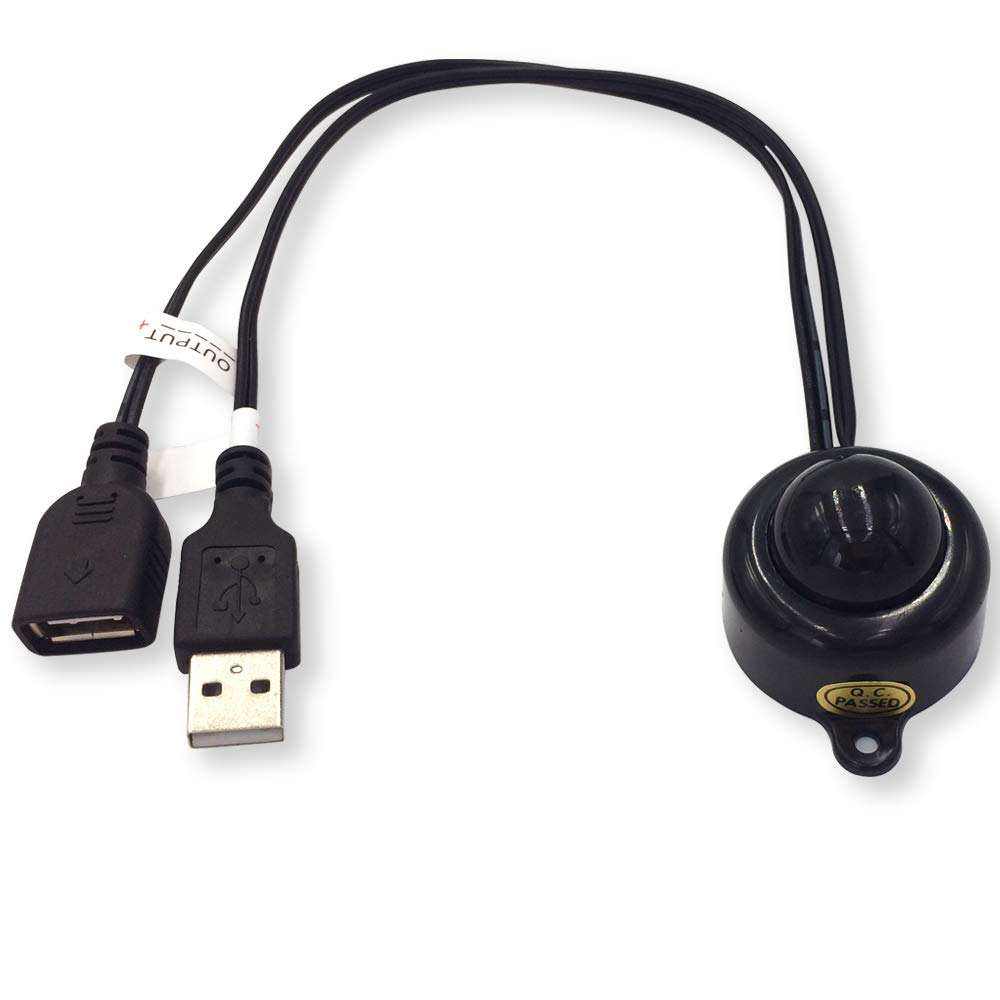 Direct Current 6V-24V 5A PIR Motion Sensor Light Switch Inductive Switch with Occupancy Motion Activation 6V-24V Direct Current