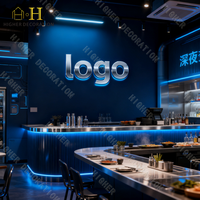 Furnitur Game Club Premium Set furnitur Bar lengkap dan kafe Internet e-sport Modern termasuk sofa besar