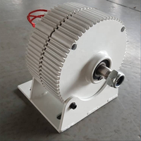 Générateur à aimant permanent de puissance réelle 5 kW 10 kW, faible régime, ultra-silencieux, 60 % plus léger, pour la production d'énergie par éolienne marine