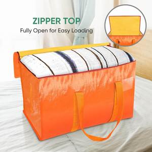 Paquete de 2 Bolsas de Mudanza Extra Grandes con Asas Reforzadas, Bolsa de Almacenamiento Resistente para Ropa - Product Image 3