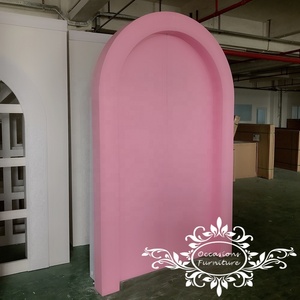 Phông Nền Vòm Màu Hồng Để Trang Trí Tiệc Cưới Phông Nền Mẫu Thiết Kế Cho Đám Cưới Và Tiệc Tùng Trang Trí Tiệc Mừng Em Bé - Product Image 5