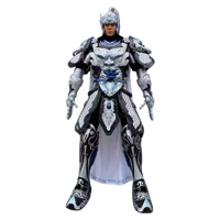 Costume de festival Zhao Yun personnalisé de 2,5 mètres en EVA pour événements et fêtes, service de location mécanisé