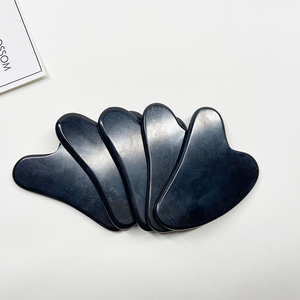 Factory Wholesale White Jade Guasha Facial Massage Jade <b>Roller</b> Gua Sha with Box Beauty - Product Image 4