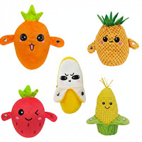 Piano musical interactif en peluche EPT avec détection de rythme, mignonnes poupées sensorielles en forme de fruits et légumes, pour bébés de 0 à 24 mois, Nouveauté 2026, Promotionnelle