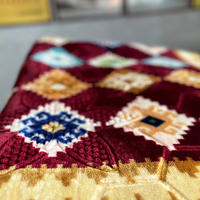 Hochwertiger Rutschfester Waschbarer Geprägter Türkischer Teppich Blumenstil Abstraktes Muster Flächenteppiche