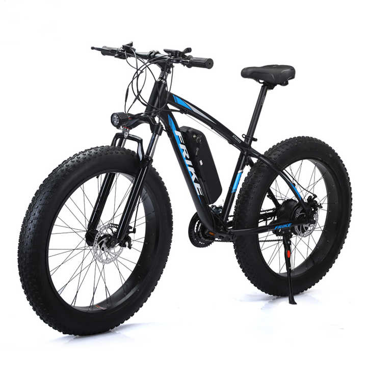 Vélo électrique Frike Fat Tire 26" - Moteur 250W, Batterie 36V - Tout Terrain Rouge/blanc - 2024