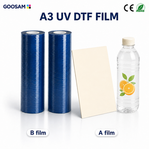Película UV DTF AB, Hojas A3, Rollo de Película B, Transferencia de Calor para Impresora UV DTF, Alta Calidad, Suministro de Fábrica al por Mayor - Product Image 1