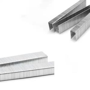 <span class=keywords><strong>2022</strong></span> vente chaude 10J série agrafes métalliques 1010J clous en fer avec type de tige lisse emballés dans des cartons - Product Image 3