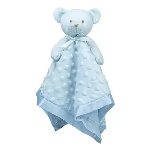 Teddy Bear Lovey Baby Loveys Cho Bé Trai Quà Tặng Phi Giới Tính Cho Trẻ Sơ Sinh Trẻ Mới Biết Đi Chăn An Toàn