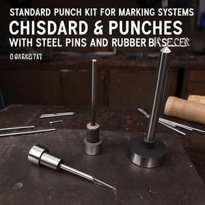 Ttake Standard <b>Punch</b> Kit For Marking Systems With Steel Pins And Rubber Base - Product Image 3