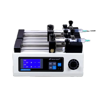 Pompe à seringue électrique de haute précision à double canal à commande indépendante, nouvelle conception Ditron, pour usage en laboratoire