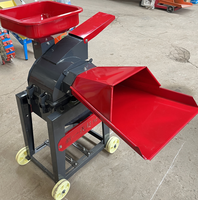 Broyeur multifonctionnel pour fourrage sec et humide, coupe-herbe et machine à broyer ultra-fin le foin et l'herbe animale, moulin à grains à marteaux