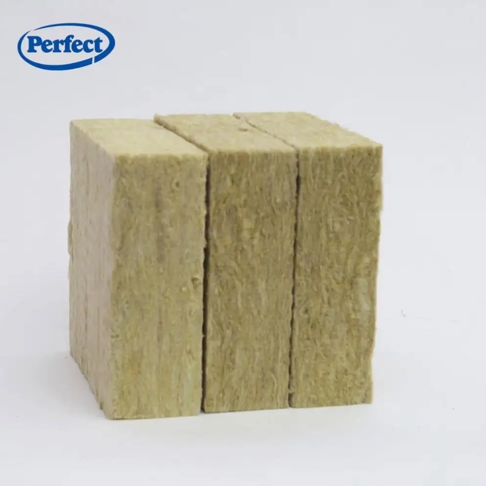 Professional Production Fireproof Insulation Rock 180Kg/M3 Soundproof Thick Mineral Stone Slag Wool Board