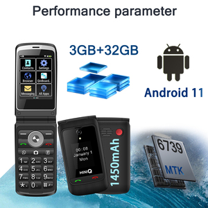 4G Google Android 11 3GB + 32GB Dual Camera Type-C tiq mini Q5 giá rẻ màn hình cảm ứng Key dễ thương phổ biến xách tay túi lật điện thoại thông minh - Product Image 4