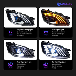Đèn pha AKD Car Styling dành cho Benz W221, đèn pha 2006-2009 S300 S400, đèn LED DRL, kiểu Maybach, thấu kính Projector - Product Image 3