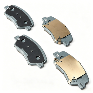 Plaquettes de frein avant en céramique OEM 58101-A7A00 de remplacement pour Hyundai Accent RB Solaris Kia Rio UB – Kit de plaquettes de frein de rechange AutoPars - Product Image 1