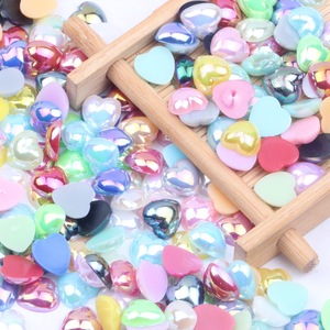 Perles en forme de cœur AB colorées écologiques pour nail art, perles à dos plat, <span class=keywords><strong>strass</strong></span> en cristal <span class=keywords><strong>Swarovski</strong></span> pour DIY - Product Image 3