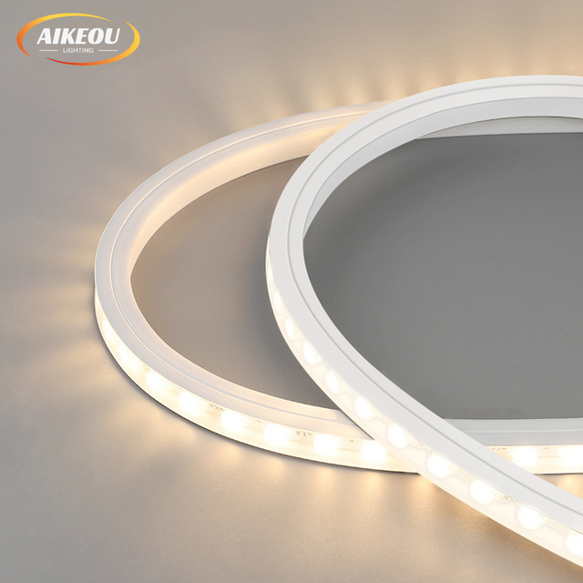 16*16mm Warm White 3000K 4000K Silicone Flexible LED Wall Wash Light Strip High Density Brightness for Outdoor Lighting IP67