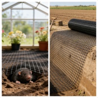 Filet anti-malades JINGYU en PP, maille flexible écologique, résistante à la corrosion, pour protection souterraine des aménagements paysagers et des parterres de légumes